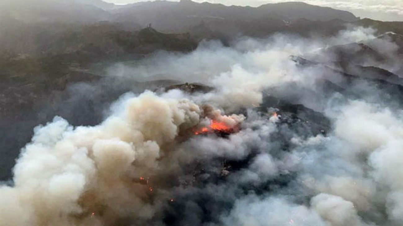 Incendio de Gran Canarias