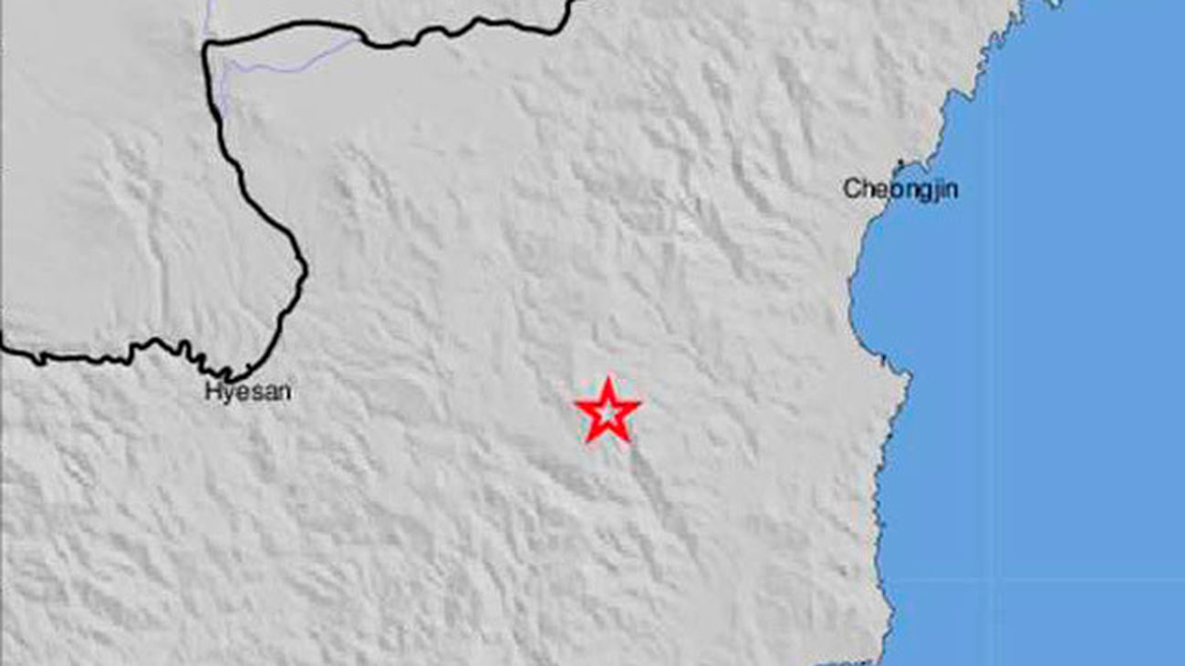Un terremoto de 3,4 grados sacude Corea del Norte