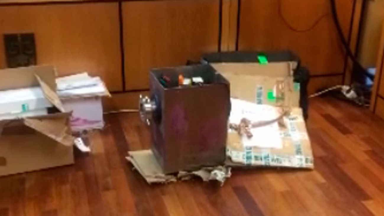 Los agentes hallaron en la picadora del descuartizador sangre de ambas víctimas