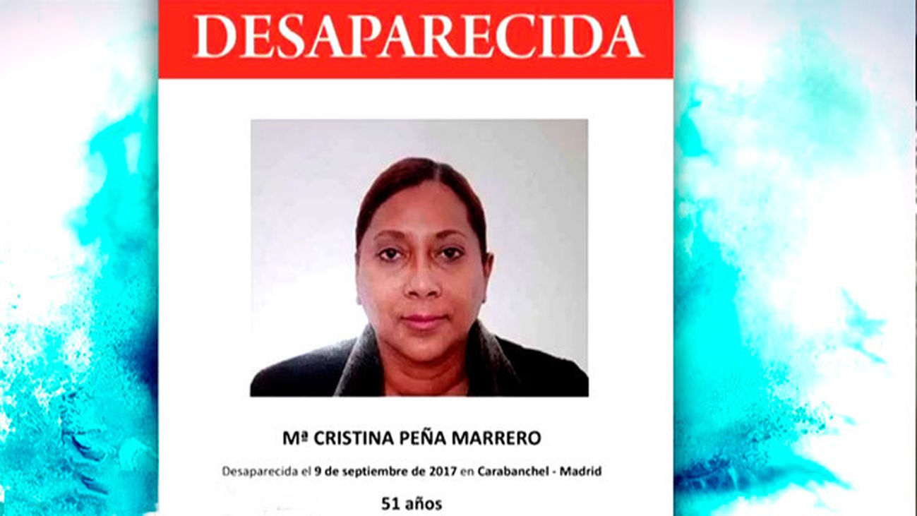 María Cristina, desaparecida en Carabanchel