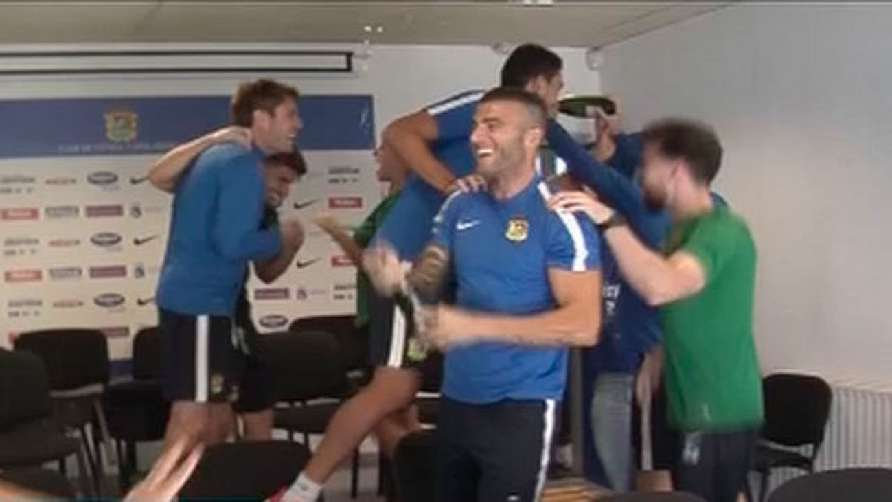 Euforia en el C.F Fuenlabrada