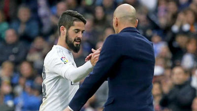 Zidane: "Isco juega como se juega en la calle"