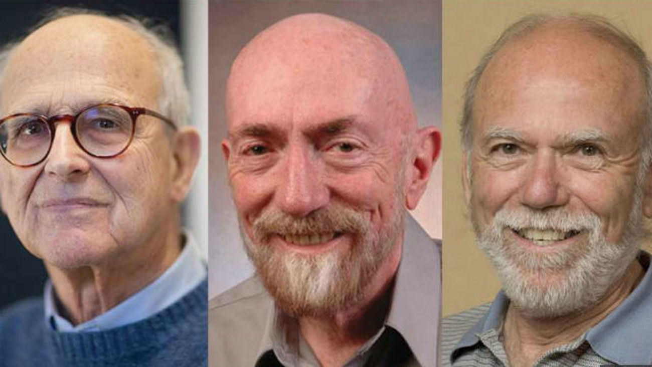 Rainer Weiss, Barry C. Barish y Kip S. Thorne