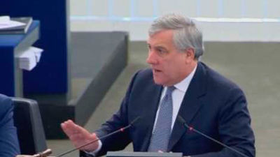 Tajani defiende la democracia en España tras las críticas de eurodiputados de ultraderecha
