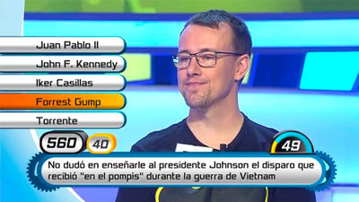 Fran se descubre cómo todo un imitador