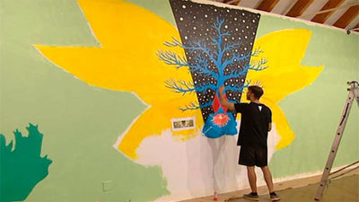 Murales en Casa de América