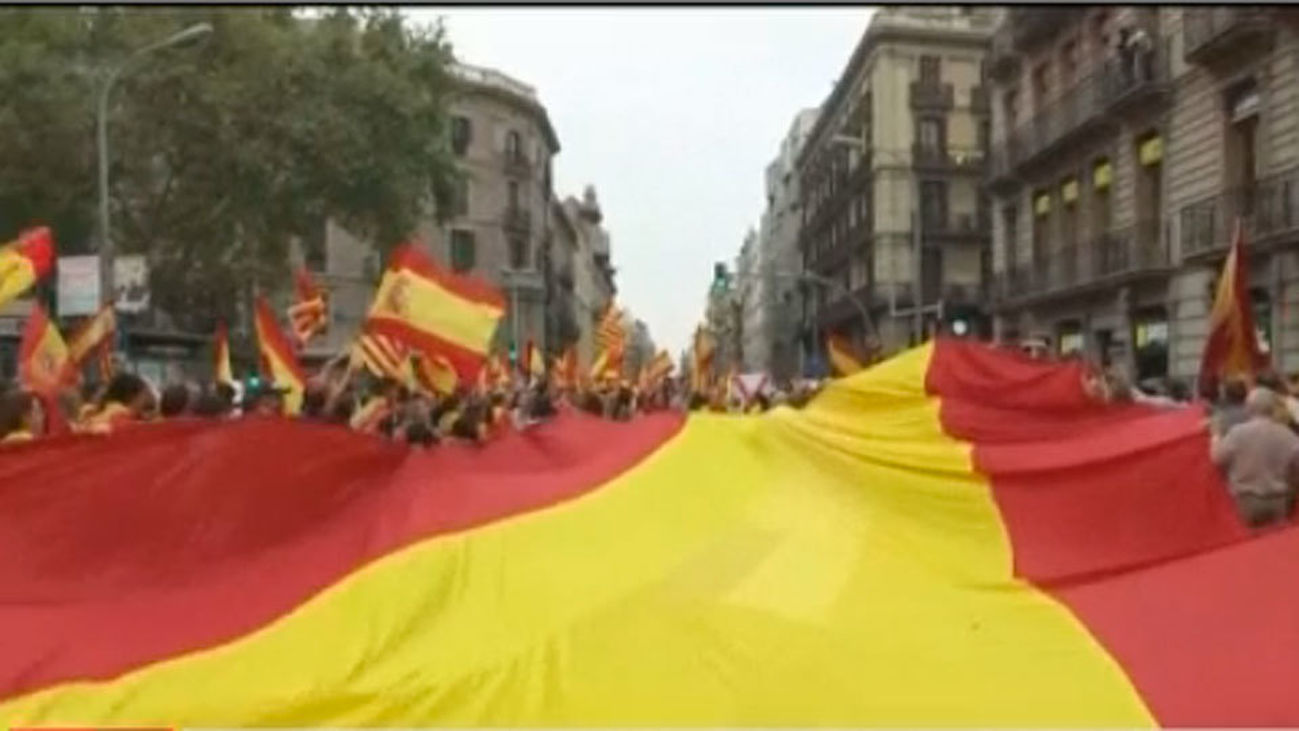 Convocan una manifestación el domingo en Barcelona por la unidad de España