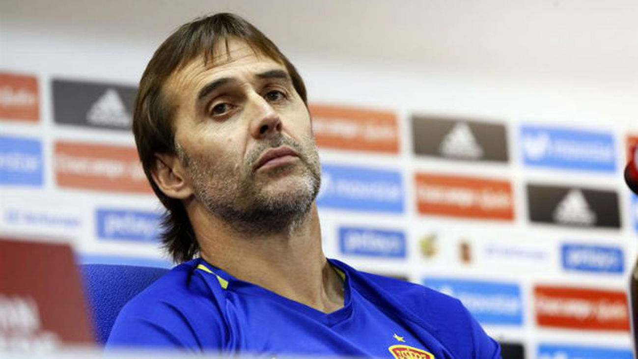 Lopetegui: "El partido contra Israel nos va a exigir mucho"