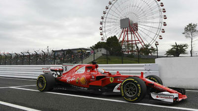 GP Japón: Vettel domina en seco y Hamilton en mojado