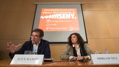 Societat Civil llama a manifestarse el domingo en Barcelona a favor de la sensatez