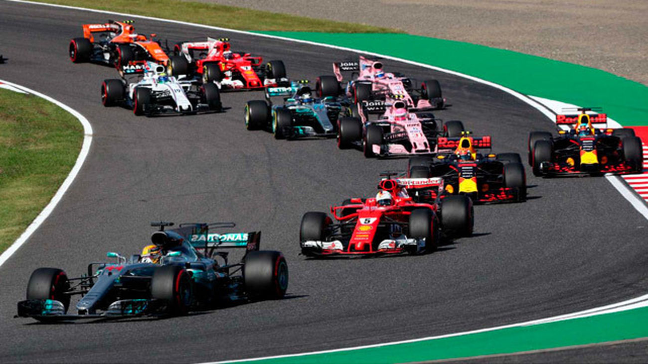 El británico Lewis Hamilton (Mercedes) ganó este domingo el Gran Premio de Japón de Fórmula Uno