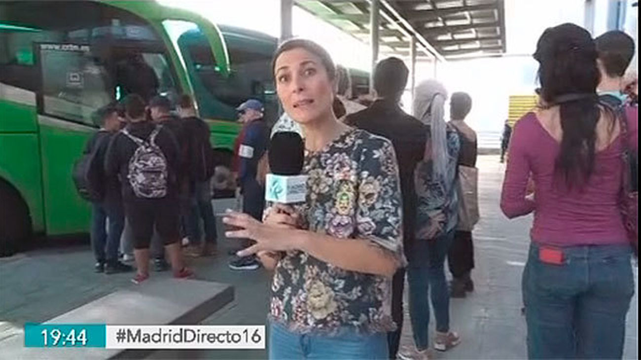 Así se ha vivido la huelga de autobuses