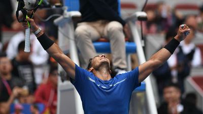 Nadal pasa a semifinales de Shanghái tras brillar ante Dimitrov
