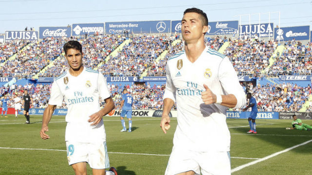 Asensio y Cristiano Ronaldo