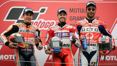 GP Japón: Dovizioso gana el mano a mano a Márquez
