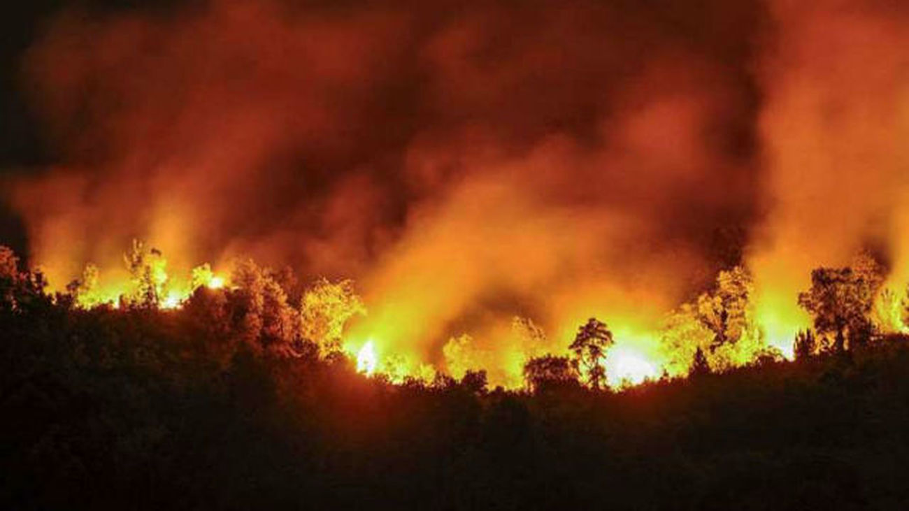 Incendios en Asturias