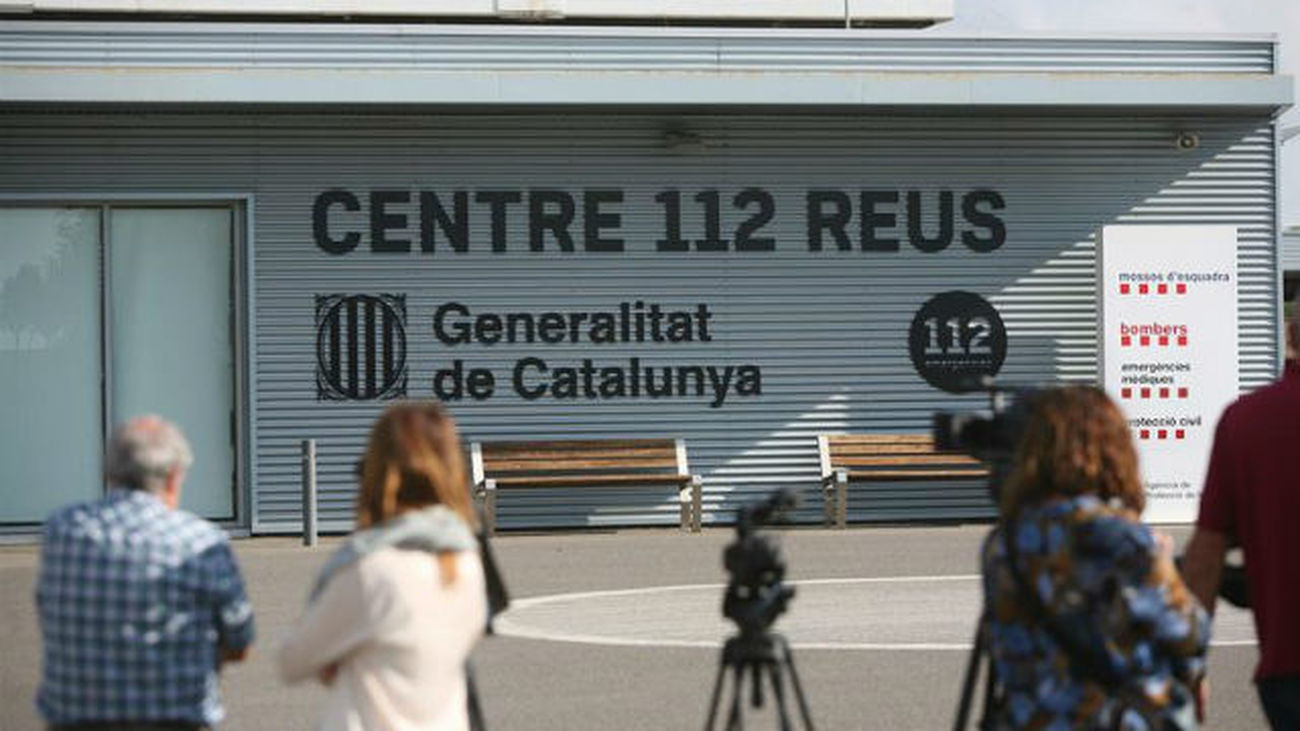 Vista de la sede central del servicio de emergencias 112 de la Generalitat, en Reus (Tarragona)