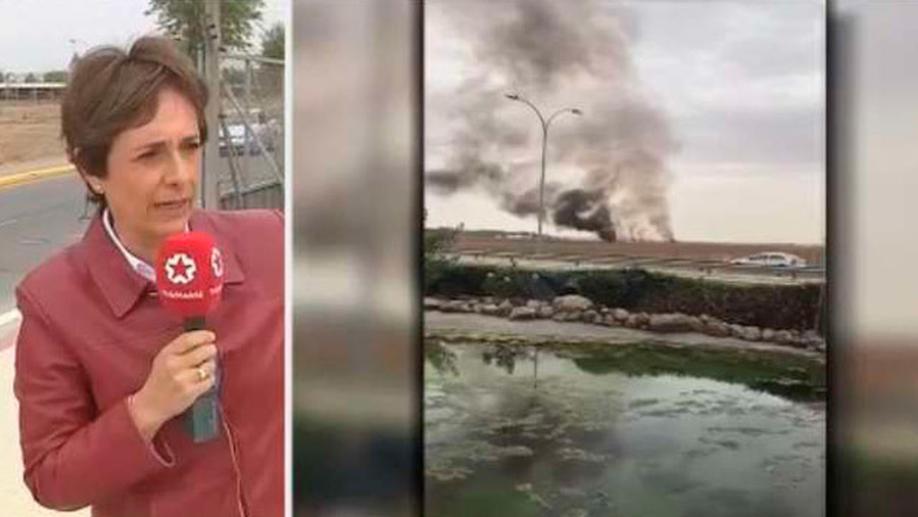 Vecinos del Corredor, testigos del accidente, han visto caer el aparato militar