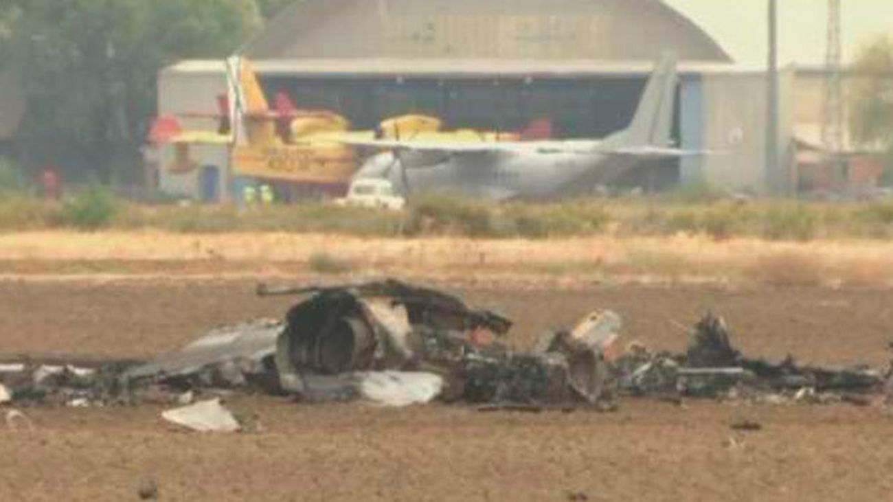 Los accidentes aéreos militares han causado la muerte a cerca de cien personas en España desde 1980