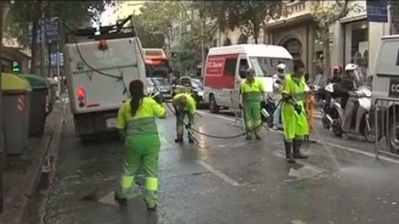Atascos en Barcelona por culpa de las velas de ANC y Ómnium