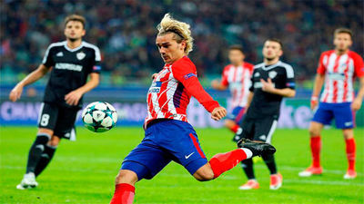 0-0. El Atlético empata en Baku y se complica el pase a octavos
