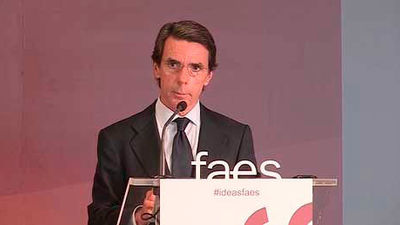 Aznar rechaza reformar la Constitución: "No debe ser el pago a plazos al secesionismo catalán"