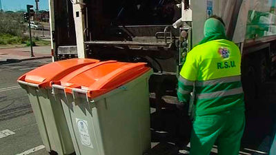 No habrá recogida de basura en la capital la noche del 24 ni la mañana del 25