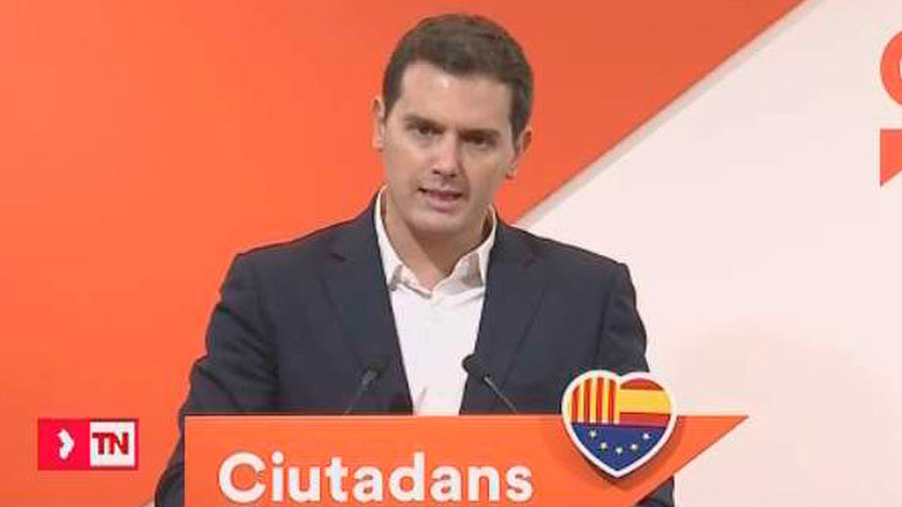 Rivera (C's): "El 155 restituirá la convivencia y la seguridad económica"