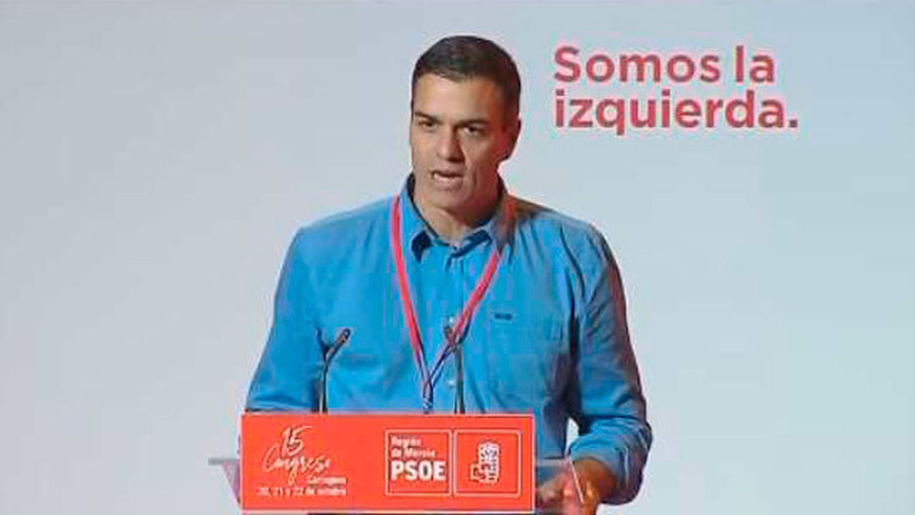 Sánchez: "El PSOE opta por defender la Constitución y no prolongar la agonía"