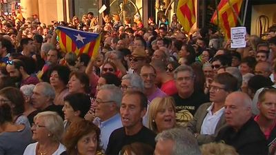 Especial informativo: Manifestación en Barcelona en favor del autogobierno (I)