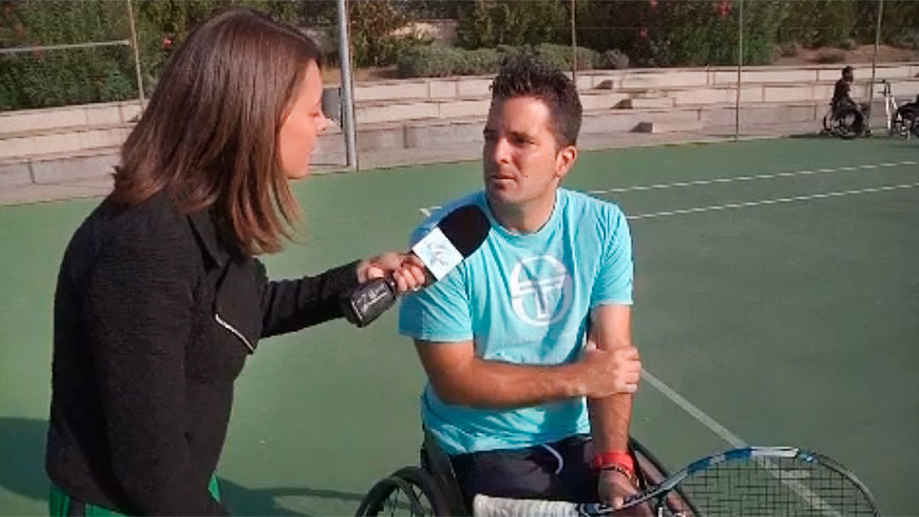 El tenis es uno de los deportes preferidos por personas con discapacidad motora