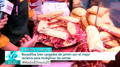 El jamón ibérico conquista el fast food callejero