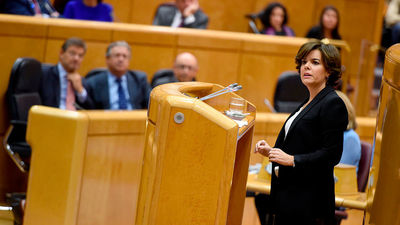 Santamaría defiende "rescatar" a Cataluña de quienes la quieren fuera de la ley