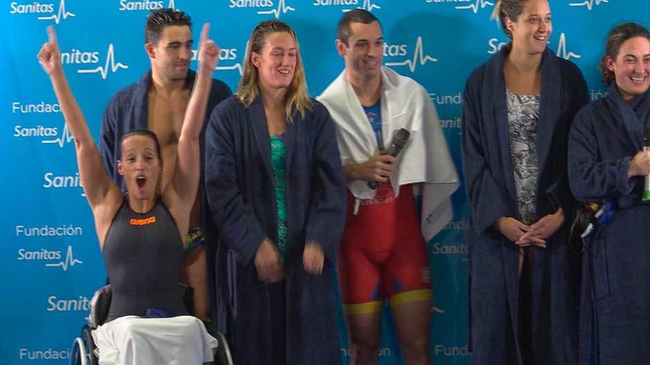 Teresa Perales y Mireia Belmonte, en la carrera por la inclusión
