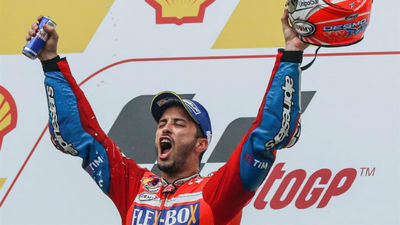 GP Malasia: Dovizioso gana y posterga el título de Márquez