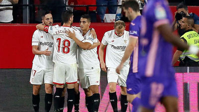 2-1. El Sevilla vuelve a ganar y rompe la racha del Leganés