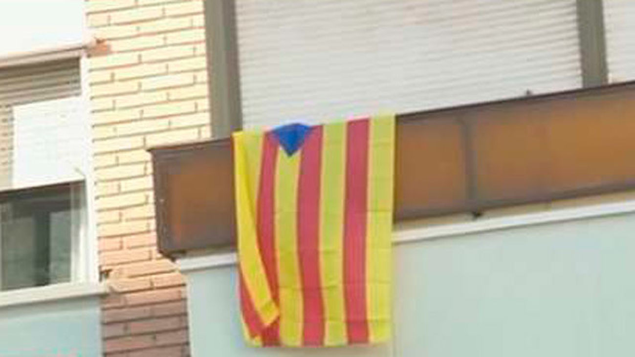 Incidente por una estelada en el barrio del Pilar