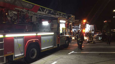 Dos intoxicados, uno grave, en el incendio de una vivienda en San Martín de la Vega