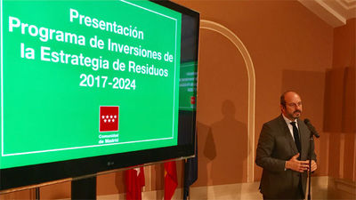 La Comunidad invertirá 300 millones en modernizar la gestión de residuos