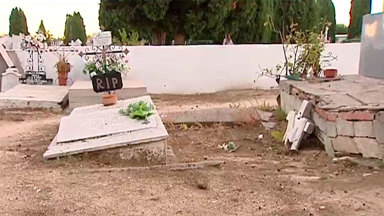 Abandono en los cementerios madrileños
