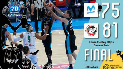 75-81. Estudiantes paga cara su irregularidad ante el Olimpija Liubliana