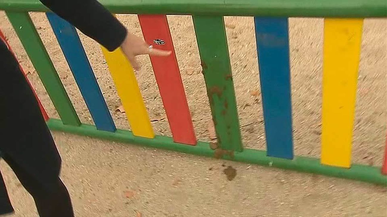 Niños afectados por hongos en un parque de San Blas