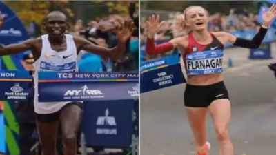 Kamworor y Flanagan ganan el maratón de Nueva York