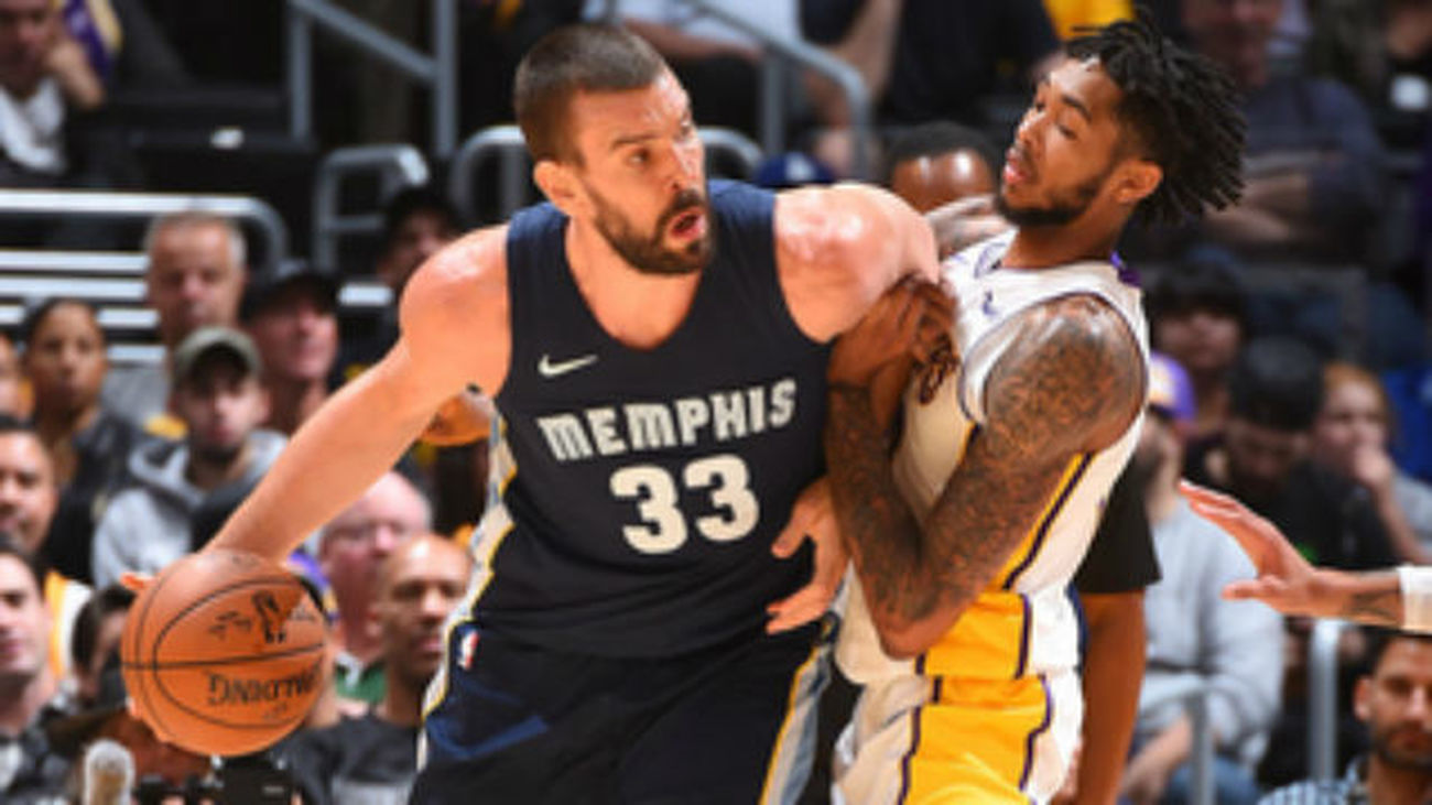 Marc Gasol ante los Lakers