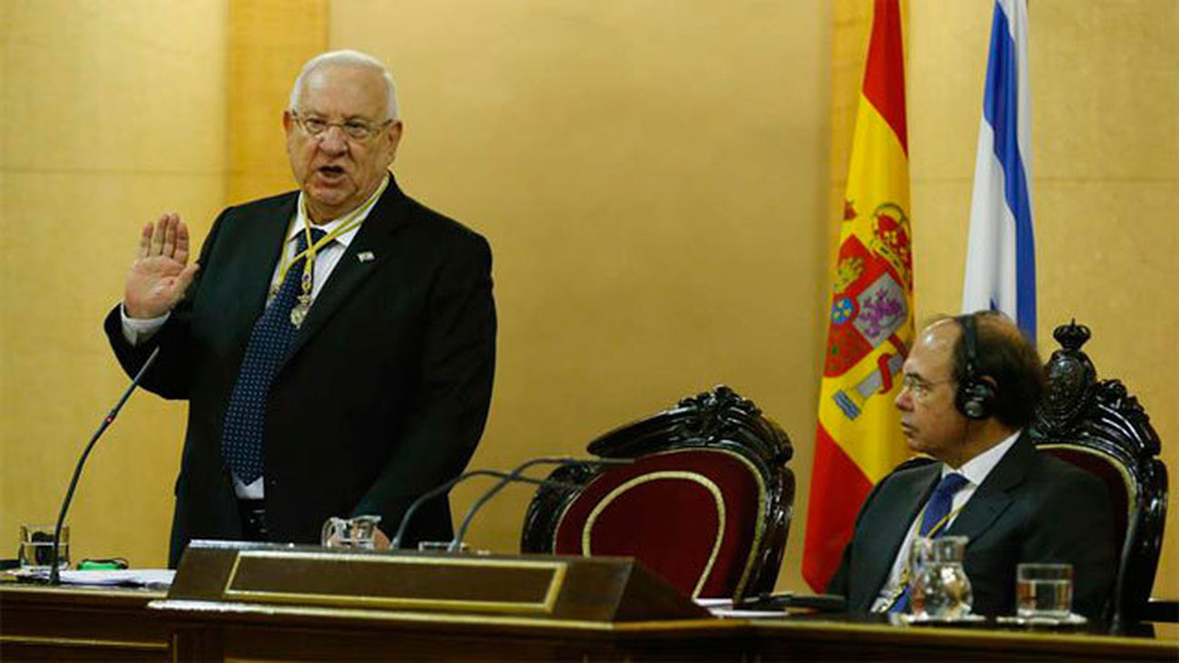 Rivlin dice que España es un único Estado y Cataluña es un problema interno