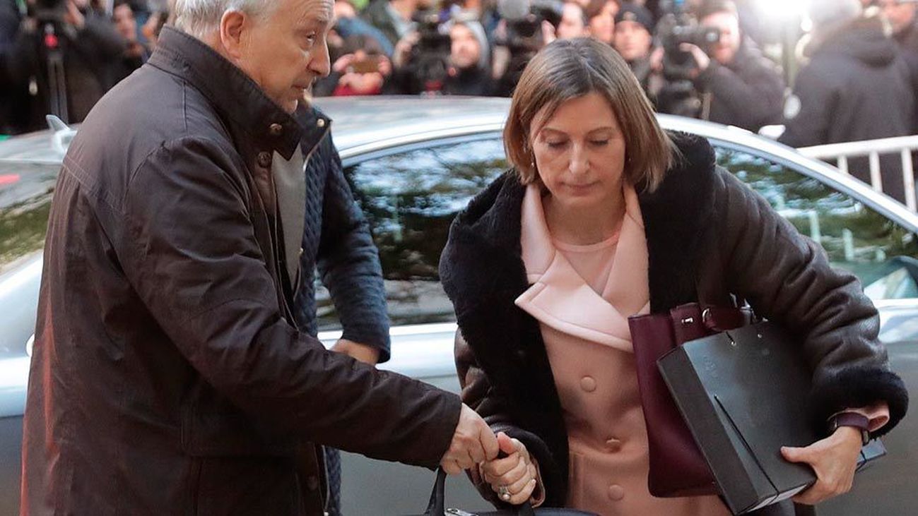 El Supremo confirma la prisión para Forcadell, Turull, Rull, Romeva y Bassa