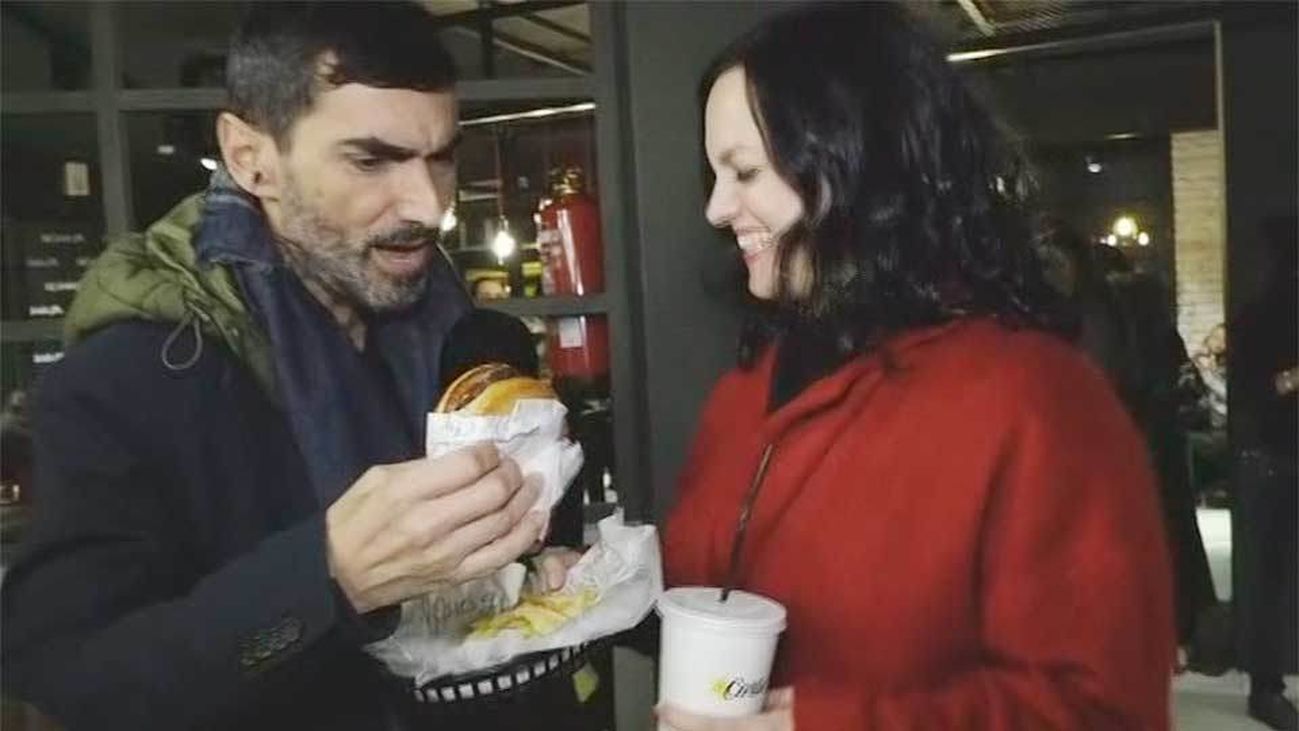 Hamburguesas gratis durante un año