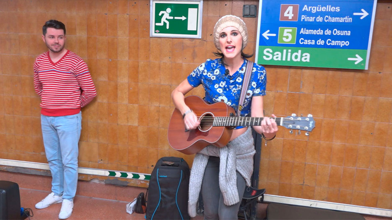 Vemos con Conchita si se valora o no el talento en el metro