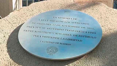 Madrid recuerda a las víctimas de Bataclán en París