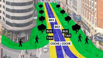 Los camiones no podrán circular por Gran Vía del 1 de diciembre al 7 de enero